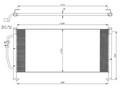 Радиатор кондиционера Subaru Forester 01/9708/98 73210FC000